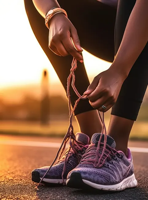 Des sneakers de course